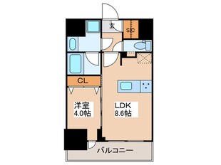 シティインデックス神田（1302）の物件間取画像